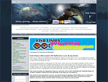 Tablet Screenshot of fishvisionpaint.com